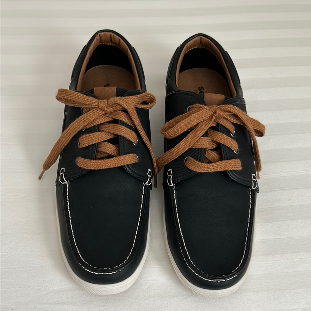 Men's Black and Brown Casual Shoes